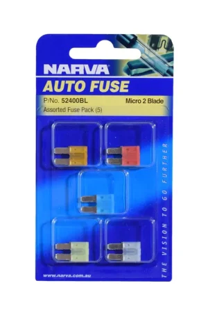 Narva 52400BL Micro 2 Blade Fuse Assortment Buy Direct