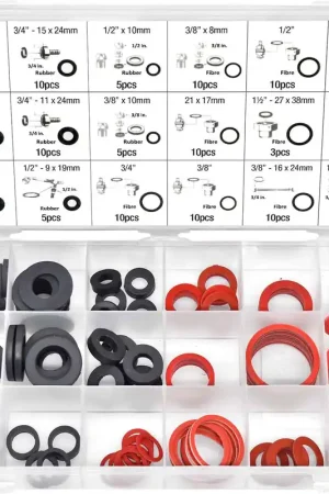 PKTool 141pc Fibre and Rubber Washer Assortment -- RG2874 (Pickup Only) Exclusive Offer