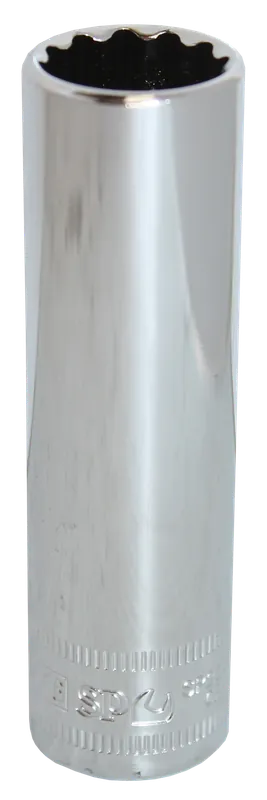 SP Tools 1\\/2 inch Dr Deep Sockets - 12pt Metric - Individual, Size: 12mm - SP23412 Must Have