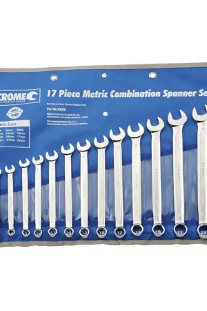 Kincrome 17 Piece Combination Spanner Set - Metric - K3028 Worldwide Shipping