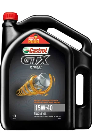 Grab Now Castrol Mineral GTX Diesel Engine Oil 15W-40 10L- 3422391 (Pickup Only)