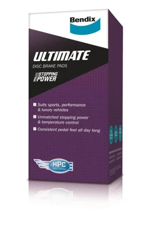 Super Sale Bendix Ultimate Brake Pad Set - DB1845ULT