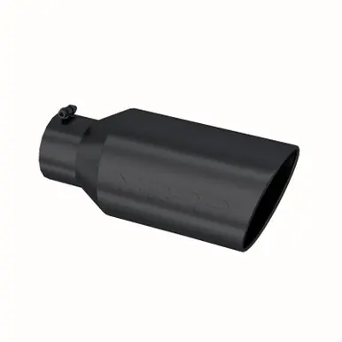 MBRP Universal Tip 8in OD Rolled End 5in Inlet 18in Length T304 - Black - T5129BLK Grab Now