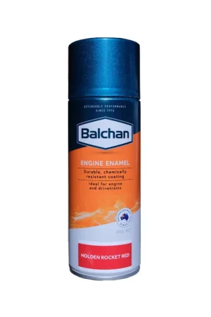 Today Only Balchan Engine Enamel Paint with Ceramic - Holden Inspired Rocket Red - BAL102022