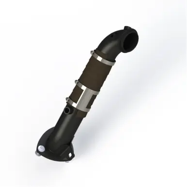 MBRP 15-16 Chevy/GMC 6.6L Duramax 3in Down Pipe (For 3 Bolt Flange Style Connection) - GMCA428 Super Sale