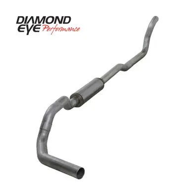 Budget Diamond Eye KIT 4in TB SGL AL: 2-WHEEL DRIVE ONLY 89-93 DODGE CUMMINS 5.9L - K4209A