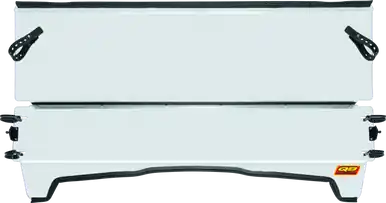 Genuine QuadBoss 12-13 Kawasaki KRT750 Teryx4 Folding Windshield - 375635