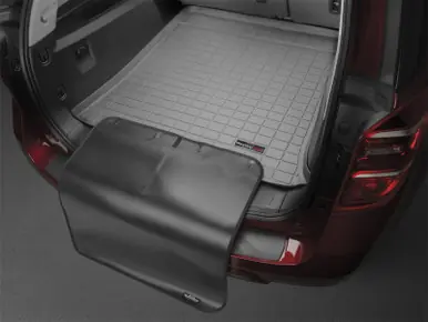 Original WeatherTech 18-20 Mercedes-Benz GLC Class SUV Plug-In Hybrid Cargo Liner w/Bumper Protector - Grey - 421513SK