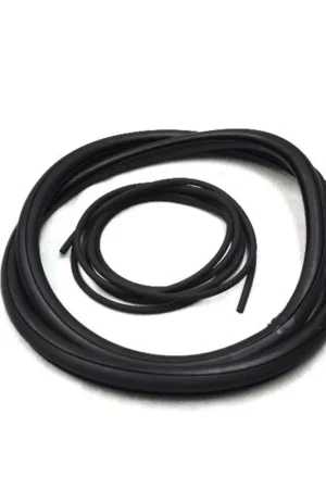 Rear Window Rubber Weatherstrip Seal for 1961-1967 Dodge w locking strip; Small Affordable