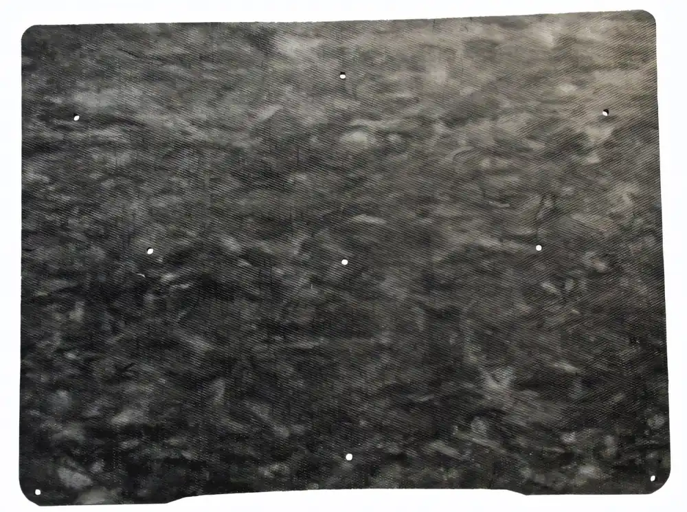 Hood Insulation Pad Flat Fiberglass 1pc for 1979-85 Buick Riviera Grey/Black Hot Picks