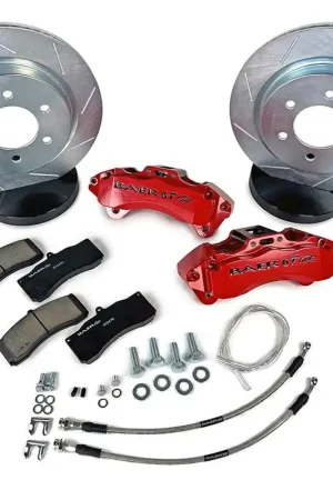 Baer Brakes 4011003B-2 Baer Brakes 13.5" 6T Front Brake Kit, Black, SZ Handmade