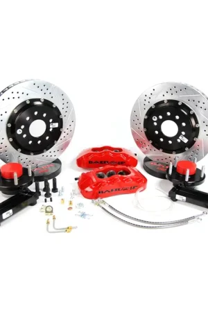Baer Brakes 4301336GB-11 Baer Brakes 13" Pro+ Front Brake Kit, Grabber Blue, Slot, ARP Studs Popular
