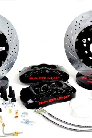 Baer Brakes 4261436B Baer Brakes 13" Pro+ Front Brake Kit - Black Money Back Guarantee