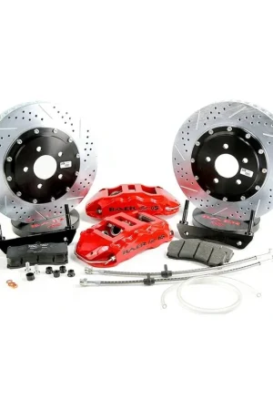 Certified Baer Brakes 4261008B-1 Baer Brakes 14" Extreme+ Front Brake Kit, Black, Slot