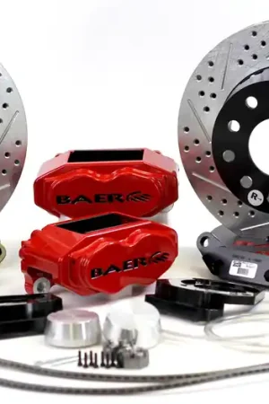 Baer Brakes 4261379B-1X Baer Brakes 11" SS4+ Front Brake Kit, Black, Slot, Std. Studs Seasonal Sale