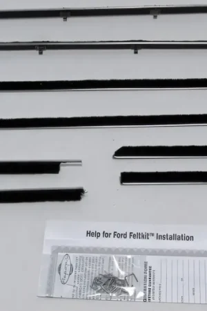 Window Sweeps Felt Kit for 1958-1960 Ford Thunderbird 2 Door Hardtop OEM Worldwide Shipping