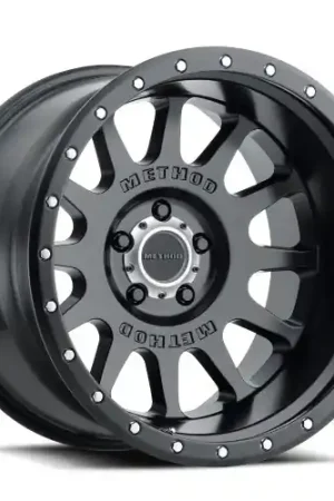 Handmade Method Race Wheels | MR605 NV | MATTE BLACK | 20x9 | -12 Offset | 4.5 Backspacing | 6x5.5 (6x139.7) | MR60529060512N