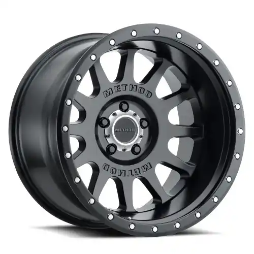 Handmade Method Race Wheels | MR605 NV | MATTE BLACK | 20x9 | -12 Offset | 4.5 Backspacing | 6x5.5 (6x139.7) | MR60529060512N