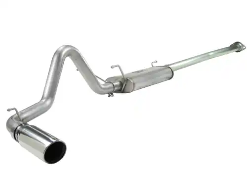 aFe Power MACH Force-Xp 2-1/2in 409 Stainless Steel Cat-Back Exhaust w/Polished Tip for Toyota Tacoma 13-15 V6-4.0L #49-46021-P Worldwide Shipping