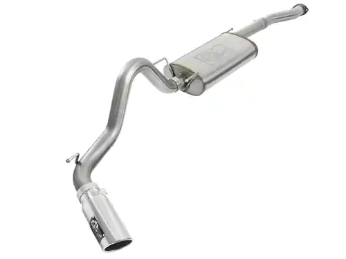 Professional Grade aFe Power MACH Force-Xp 3in Stainless Steel Cat-Back Exhaust w/Polished Tip for Toyota Tacoma 2016-2023 V6-3.5L #49-46026-P