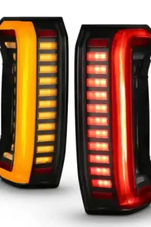 Weekend Sale ANZO 2022-2024 Toyota Tundra (Does Not Fit LED Seq. Models) Z-Series Full LED Tail Lights - Pair