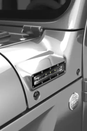 Modern EGR 2018-2025 Jeep Wrangler VSL LED Light VSL JL/JT Billet Silver