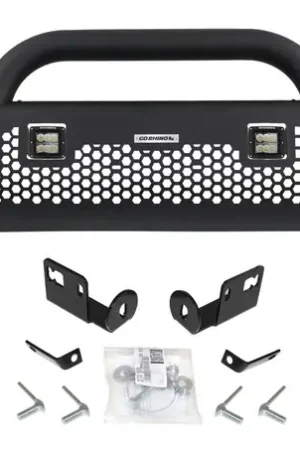 Go Rhino RC2 LR Complete Kit - 2 3in. L.E.D. Cube Lights - 2016-2022 Toyota Tacoma - Tex Blk Top Rated