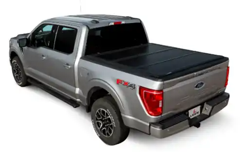 No Minimum Order LEER 2019-2026+ GM Silverado/Sierra HF350M 6Ft 6In Tonneau Cover - Folding Full Size Standard Bed