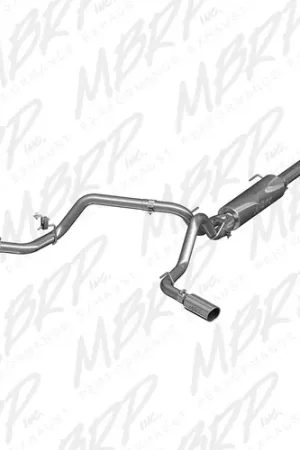 MBRP 2016-2022 Toyota Tacoma 3.5L 3inch Cat Back Dual Split Side T409 #S5340409 Popular