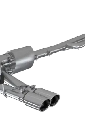 Budget MBRP 3" Cat-Back Exhaust (Street Series) Pre-Axle T304 Dual Single Side Exit for 2019-2026 Chevy Silverado 1500 4.3L & 5.3L / 2019-2026 GMC Sierra 1500 4.3L & 5.3L #S5092304