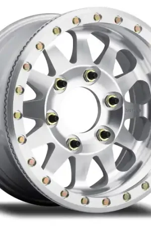 Genuine Method Race Wheels | MR101 Beadlock | RAW MACHINED | 17x9 | -12 Offset | 4.5 Backspacing | 6x5.5 (6x139.7) | MR10179060312B
