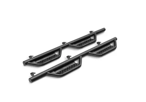 Bargain N-Fab RS Nerf Step 07-18 Jeep Wrangler JK 4DR - Full Length - Tex. Black