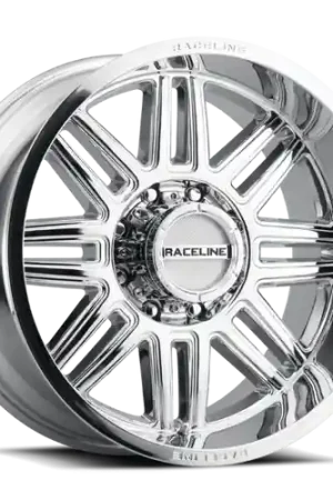 Must Have Raceline 948C Split 20x10in / 8x180 BP / -19mm Offset / 124.2mm Bore - Chrome Wheel