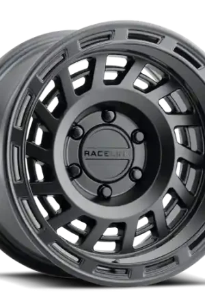 Raceline 957B Halo 17x9in / 8x170 BP / -12mm Offset / 130.81mm Bore - Satin Black Wheel Express Delivery