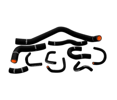 Hot Picks Mishimoto 88-91 Honda Civic Black Silicone Hose Kit - MMHOSE-CIV-88BK