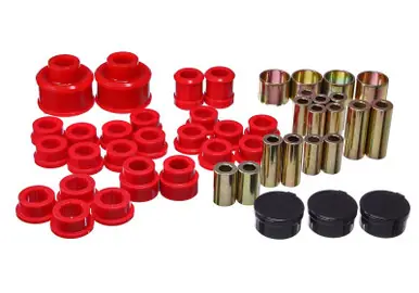 Energy Suspension 05-09 Subaru Legacy Rear Control Arm Bushing Set - Red Free Returns