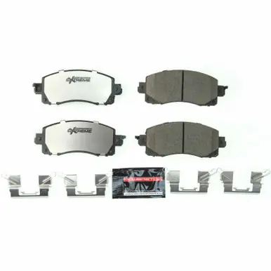 Premium Power Stop 18-19 Subaru Crosstrek Front Z26 Extreme Street Brake Pads w/Hardware
