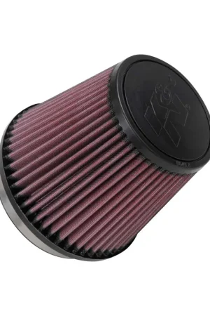 K&N Filters Universal Clamp-On Air Filter - 5" ID x 6.5" Base OD x 4.5" Top OD x 5.5" H Professional Grade