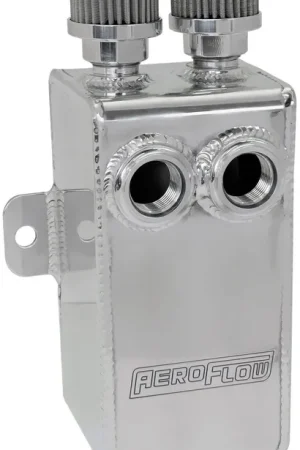 Low Price Aeroflow 1L Universal Dual Breather/Catch Can Tank -Black