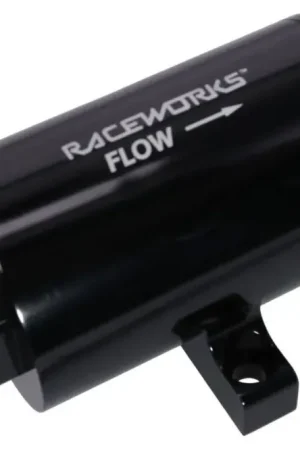 Get Yours Raceworks 40 Micron Billet Inline Fuel Filter AN-8