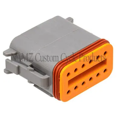 NAMZ Deutsch DT Series 12-Wire Plug & Wedgelock - Grey (Repl. HD 72139-94GY) - DP-12G Hot Picks