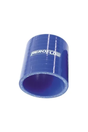 Super Sale Aeroflow 70mm Straight Silicone Hose Coupler - Blue