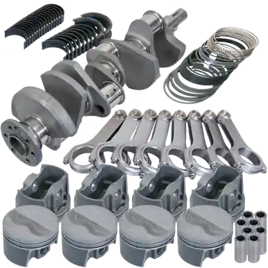 Eagle Chrysler RB 4.150in Crank 6.760in H-Beam -8cc Flat Top 4.350in Pistons Balanced Assembly - B21201030 Buy Online