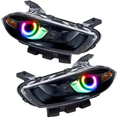 Oracle 13-16 Dodge Dart SMD HL - Black - Halogen - ColorSHIFT w/ Simple Controller - 7169-504 New Arrival