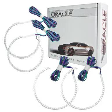 Grab Now Oracle Dodge Avenger 08-14 Halo Kit - ColorSHIFT w/ Simple Controller - 2643-504