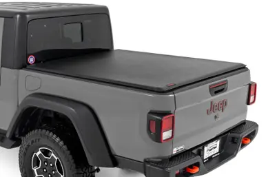 Rough Country Soft Roll Up Bed Cover 5 Bed | Jeep Gladiator JT 4WD (2020-2025) One Day Deal