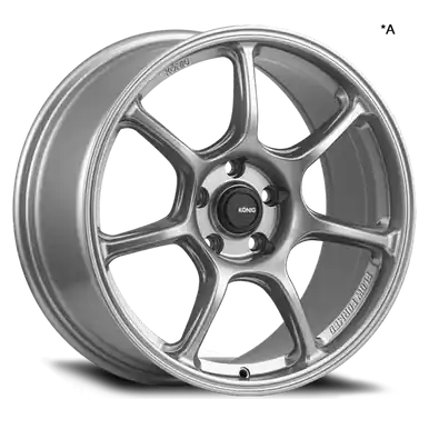 Konig Ultragram 17x8 5x100 ET38 Titanium Metallic Knurled Bead - UG8751038T Time-Limited