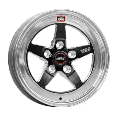 Wholesale Weld S71 15x14.33 / 5x5 BP / 7.5in. BS Black Wheel (Low Pad) - Non-Beadlock - 71LB-514C75C