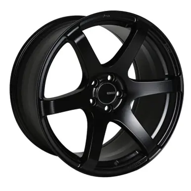 Buy Direct Enkei T6S 18x8.5 42mm Offset 5x112 Bolt Pattern 72.6 Bore Matte Black Wheel - 485-885-4442BK