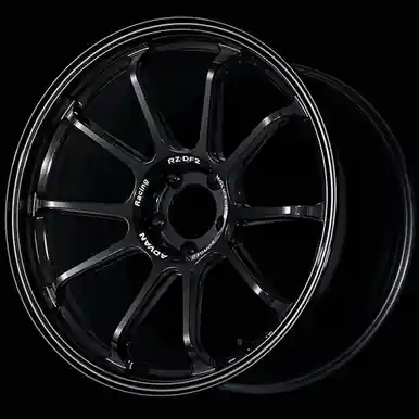 No Minimum Order Advan RZ-DF2 20x10.5 / +44 Offset / 5-114.3 / 73mm Bore / Racing Titanium Black - YAF0L44ETB